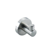 Fortifura Calvi Ensemble d'accessoires WC - porte-rouleau avec clapet - brosse WC - crochet porte-serviette - inox brossé PVD SW1390015