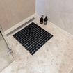 Sealskin Nora Tapis de douche - 54x54cm - Antidérapant - Noir SW1421059