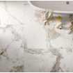 Edimax astor golden age carreau de mur 15x60cm aspect marbre blanc mat SW720419