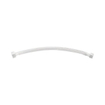 Fortifura Calvi Robinet d'arrêt d'angle avec flexible - flexible 30 cm - 1/2x3/8 - blanc mat SW1382534