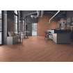 Terravito Fissaro carreau mural et sol - 22.2x89.5cm - 8mm - rectifié - antidérapant - effet bois - cognac SW863191