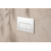 Hansgrohe iFrame Original Q plaque de commande pour double chasse blanc SW1406573
