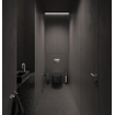 Clou Kaldur toiletrolhouder L-vorm zonder klep chroom SW917293
