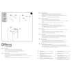 Differnz Hurra Meuble lave-mains - 39,5x52x21,5cm - blanc SW1236924