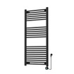 Rosani Avant Radiateur électrique - 120x60cm - 600watt - noir mat SW1080138