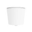 MONDIAZ LAVIE WC suspendu - 36x53cm - sans bride - Talc (offwhite) - softclose - quick-release - abattant WC - Talc (offwhite) SW1204554