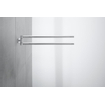 Duravit Karree 2 bras porte-serviettes chrome SW55123