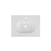 Saniclass Chaci Lavabo - 60x46x14cm - 1 trou de robinet - céramique - blanc SW718716