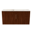 Mondiaz JOYA-DLUX 80cm toiletmeubel - kleur Ruby - Wastafel FAYE positie Links Zonder kraangat kleur Nata. SW1425434