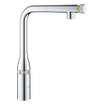 GROHE Essence Mitigeur de cuisine - haut - bec pivotant/extensible - chrome SW392222