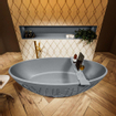 Mondiaz Float Baignoire îlot - 170x80x52cm - Couleur Oro / Oro SW1015111