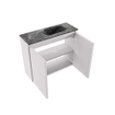 MONDIAZ TURE-DLUX Meuble toilette - 60cm - Cale - EDEN - vasque Lava - position droite - 1 trou de robinet SW1103707