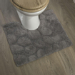 Sealskin Pebbles Tapis de toilette Coton 50x60 cm Gris SW23180