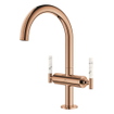 Grohe Atrio private collection Mitigeur lavabo L size sans boutons Warm sunset brillant (cuivre) SW929923