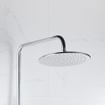 Fortifura Calvi Regendoucheset thermostatisch 25cm hoofddouche staafhanddouche chroom SHOWROOMMODEL SHOW26425