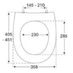 Pressalit Projecta solid pro polygiene closetzitting zonder deksel wit SW96667
