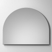 BRAUER Arch spiegel - 120x95x3.5cm - met verlichting - geborsteld Aluminium SW916089
