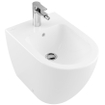 Villeroy & Boch Subway 2.0 bidet sur pied avec trou de robinet avec trop-plein blanc 1025182