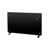Eurom Alutherm Verre 1500 - Radiateur convecteur - wifi - Mural/Sur pied - 1500 watts - verre - noir mat SW999846