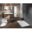 Villeroy & Boch Subway 2.0 lavabo-meuble - 130x47cm - avec 2 trous de robinet avec trop-plein blanc 1024052