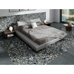 Terravito Hodoro carreau mural et de sol - 59.5x59.5cm - 9.5mm - rectifié - Terrazzo - Noir SW857381