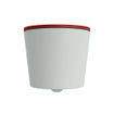 MONDIAZ LAVIE WC suspendu - 36x53cm - sans bride - Fire (rouge) - softclose - quick-release - abattant WC - Greey (gris) SW1208617