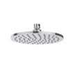 IVY Bond Ensemble de douche de pluie - encastré - symmetry - inverseur-arrêt 2 voies - bras de plafond 30 cm - pomme de douche principale medium 20 cm - barre de douche avec sortie - flexible de douche 150 cm - douchette satin spray - Chrome SW1033349