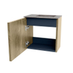 Mondiaz JOYA-DLUX 40cm toiletmeubel - kleur Dusk - Wastafel FAYE positie Rechts 1 kraangat kleur Oza. SW1425965