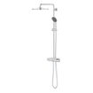 GROHE Vitalio Joy Regendoucheset Opbouw - hoofddouche 31cm - handdouche rond - zeepschaal - chroom SW568372