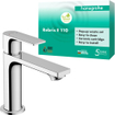 Hansgrohe Rebris E Robinet lavabo 1 trou 110 mm avec vidage pop-up chrome SW796323