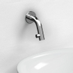 Clou Kaldur robinets chrome robinet de lave-mains 4.5x6.8cm bec court montage murale SW106874