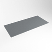 Mondiaz TOP 23 Plan sous vasque - 90x23.5x0.9cm - compatible comme plan de meuble - solid surface - Plata SW1019663