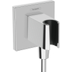 Hansgrohe Fixfit support de douchette incl. coude mural chrome SW773886