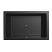 Baignoire Xenz Society - 190x120cm - avec trop-plein - sans bonde de vidage - Acrylique Ebony mat SW103472