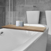 Wiesbaden OAK tablette de salle de bains épurée 80x20x3 SW373460