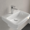 Villeroy & Boch O.novo lave-mains 45x37cm - avec 1 trou de robinet avec trop-plein blanc SW448468