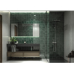 SAMPLE Terravito Viondo carreau mural - 13x13cm - 10mm - Carré - Vert ancien Brillant SW735965
