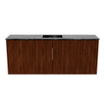 Mondiaz JOYA-DLUX 100cm toiletmeubel - kleur Ruby - Wastafel FAYE positie Midden 1 kraangat kleur Lava. SW1423630