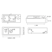 Differnz Hura Lave-mains - 40x22x11.5cm - céramique - blanc SW1236896