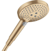 Hansgrohe ShowerSelect Douche pluie encastrable - thermostatique - pommeau - Ecosmart - bras de douche - douchette avec support - flexible - Bronze brushed SW1204545