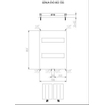 Plieger Genua evo radiateur design horizontal 805x550mm 361w blanc SW224524