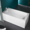 Kaldewei Cayono baignoire acier émaillé rectangulaire 170x75x41cm blanc 0342719