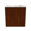 Mondiaz JOYA-DLUX Meuble de toilette 40cm - couleur Ruby - Lavabo FAYE position Milieu Sans trou de robinet couleur Frappe SW1423474