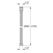 Tiger Excellence Flexible de douche 200cm Chrome CO553290344