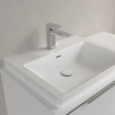 Villeroy & Boch Subway 3.0 Lavabo - 600 x 470 x 165 stone white mat (blanc) CeramicPlus - avec trop-plein - bord meulé SW701569