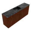 Mondiaz JOYA-DLUX 100cm toiletmeubel - kleur Ruby - Wastafel FAYE positie Midden 1 kraangat kleur Lava. SW1423630