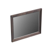 Forzalaqua Reno 2.0 miroir 59,5x50cm Rectangulaire sans éclairage avec cadre Chêne massif Charcoal SW492670