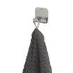 Tiger Colar Patère - 2 crochets - autocollante - acier inoxydable brossé SW106808
