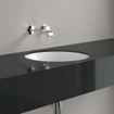 Villeroy & Boch Architectura Lavabo encastré par le dessous - 400 x 400 x 175 mm - Blanc Alpin CeramicPlus - sans trop-plein SW762326