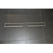 Wiesbaden tegelrooster voor douchegoot 90 x 7 cm RVS SW10713